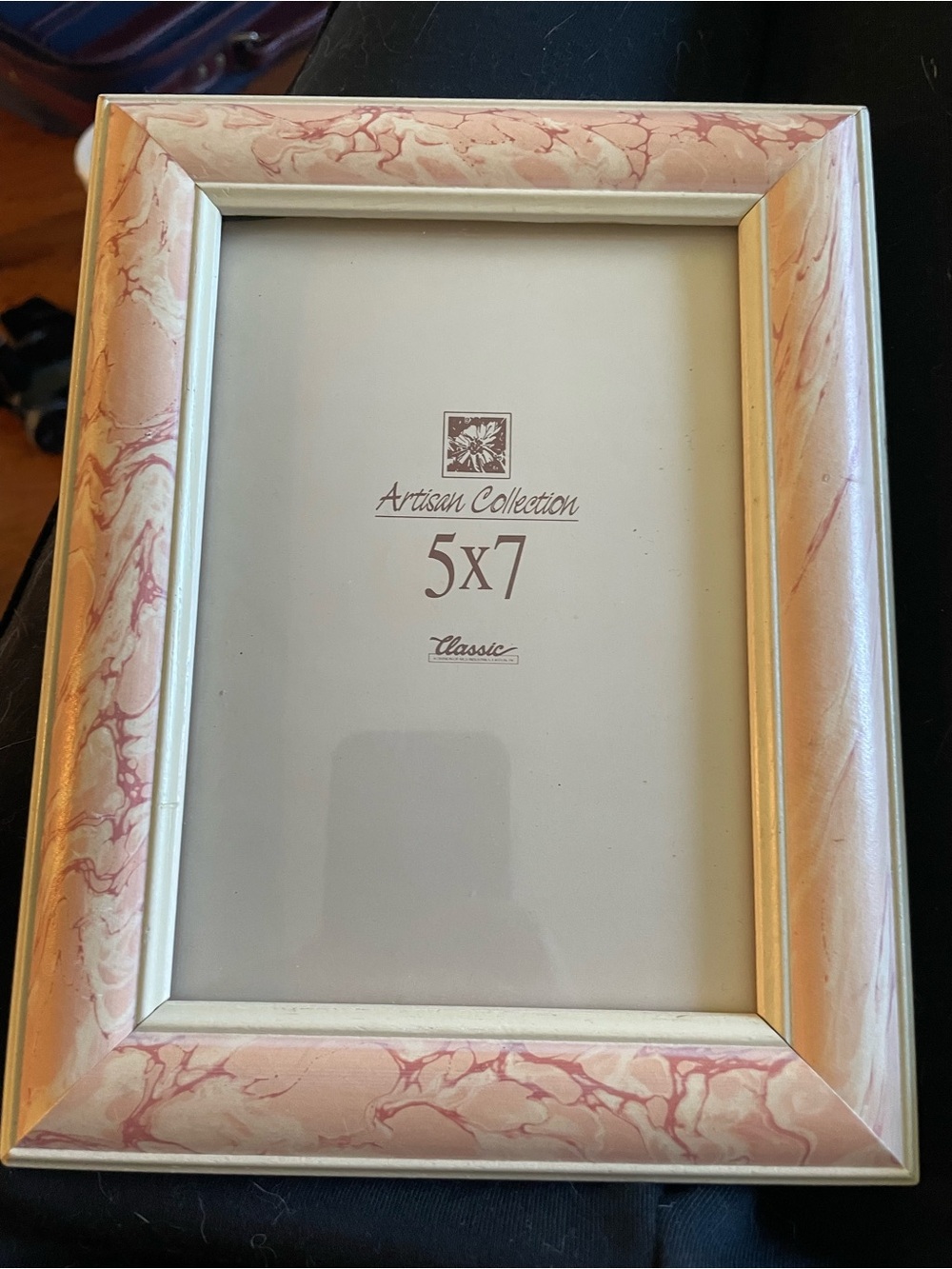 Pink Marble 5x7 Picture Frame